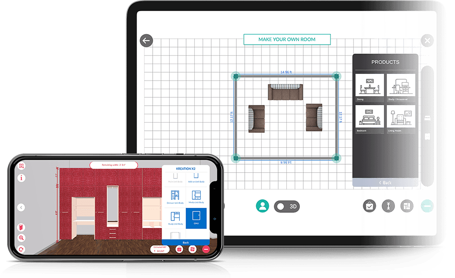 Shelf Configurator UI