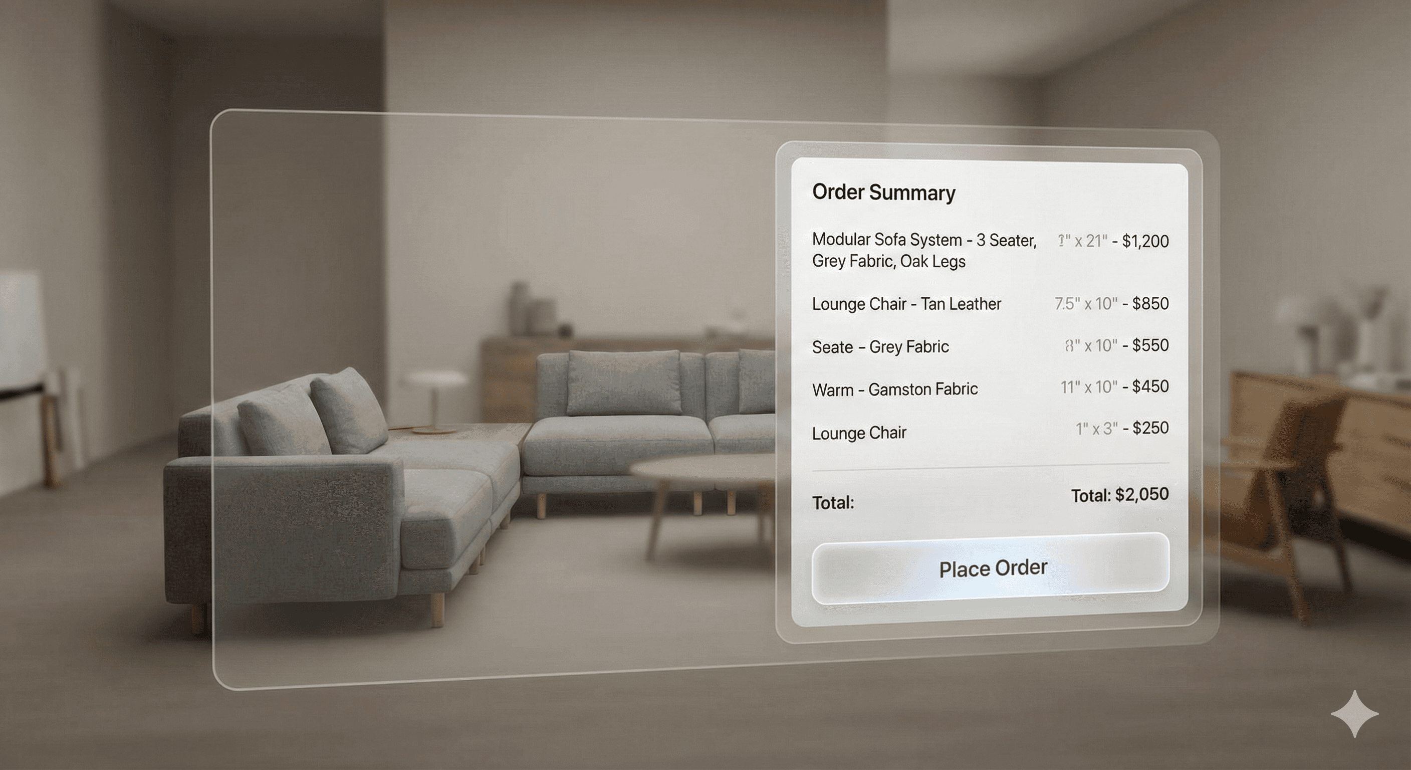 AR Walkthrough view