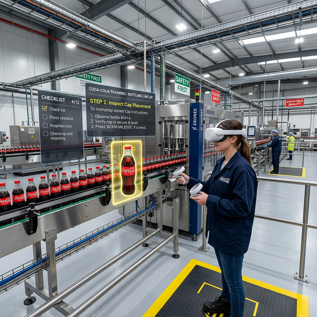 CocaCola VR Training Modules