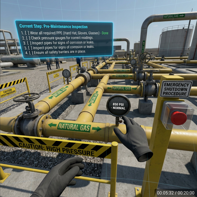 4D Safety Training for Japan Gas Corporation